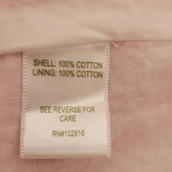 Garnet Hill Red & Pink Spring Floral Cotton Fit & Flare Dress Size 10 Petite - Picture 7 of 12